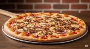 Crispy Onion Pizza