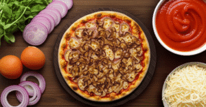 Crispy Onion Pizza Ingredients