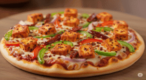 Chili Paneer Pizza Recipe